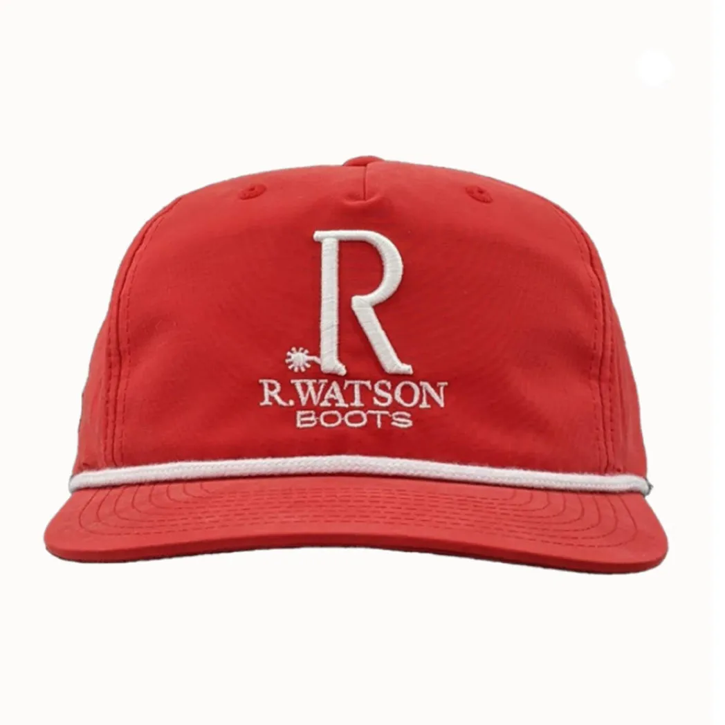 R. Watson Boots Rope Cap Red