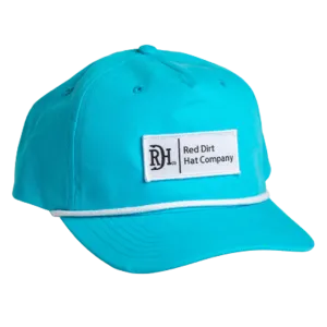 Red Dirt Backlash Turquoise & White Cap