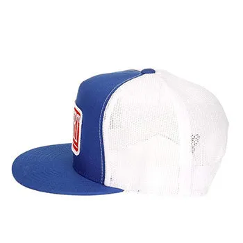 Red Dirt Designs Royal and White Tag-Patch Cap