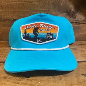 Red Dirt Hat Co. Tee'd Off Turquoise Cap