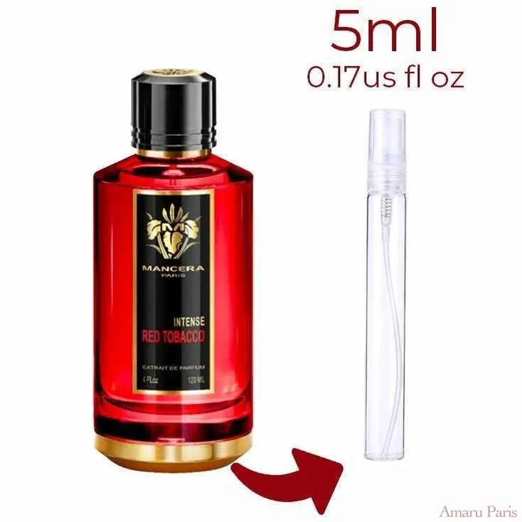 Red Tobacco Intense Mancera for women and men Decant Samples