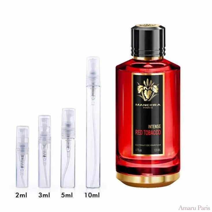 Red Tobacco Intense Mancera for women and men Decant Samples