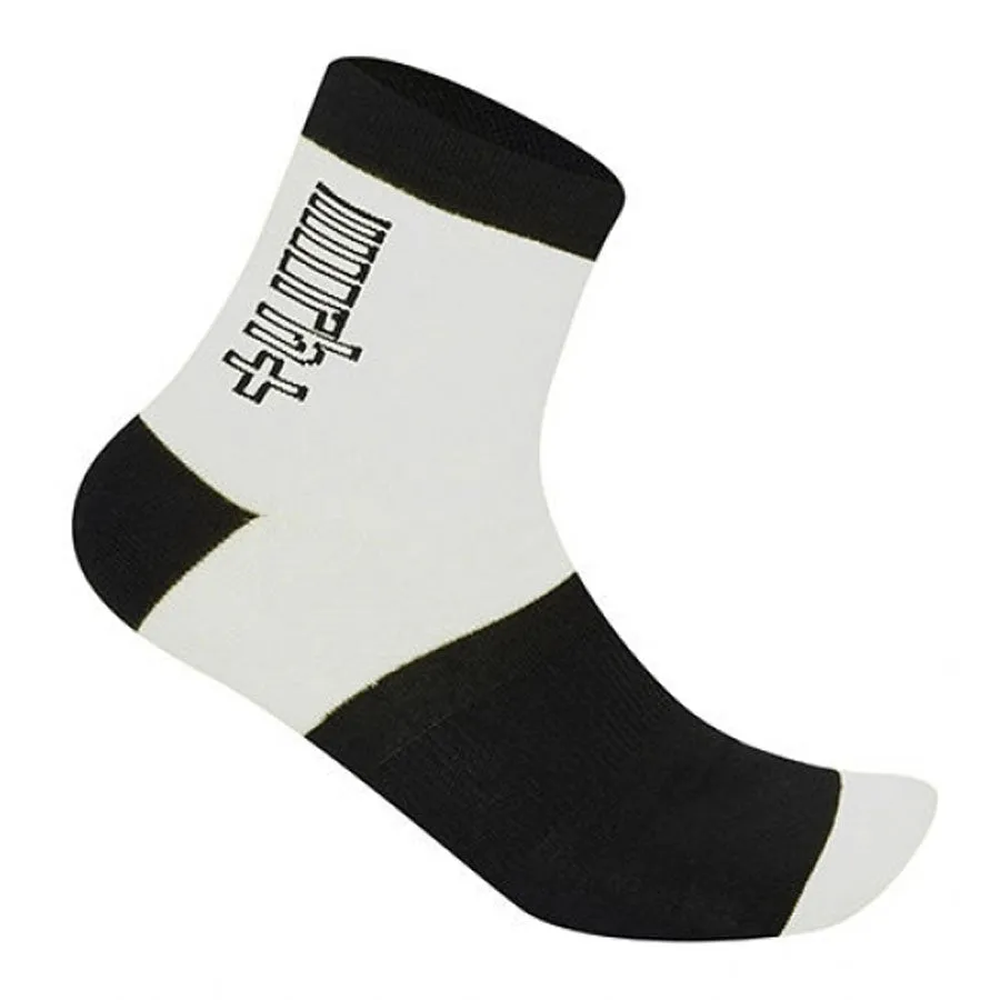 Rh  Zero 10 socks - White Black