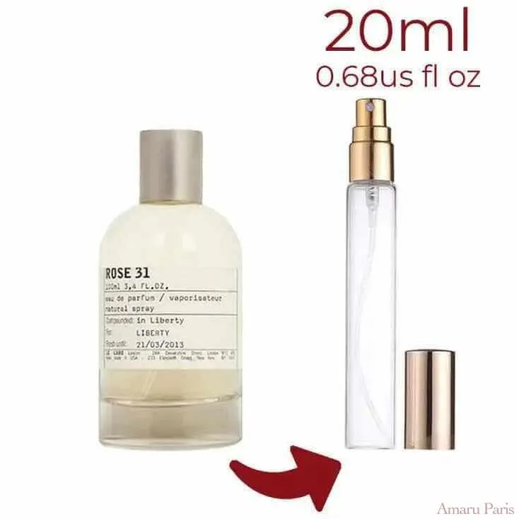 Rose 31 Le Labo for women and men Decant Fragrance Samples