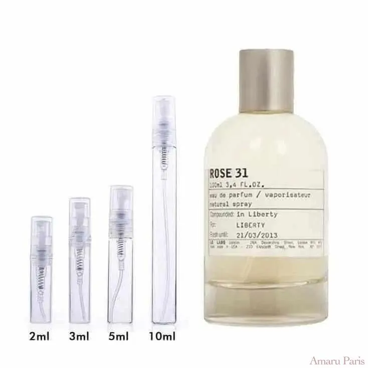 Rose 31 Le Labo for women and men Decant Fragrance Samples