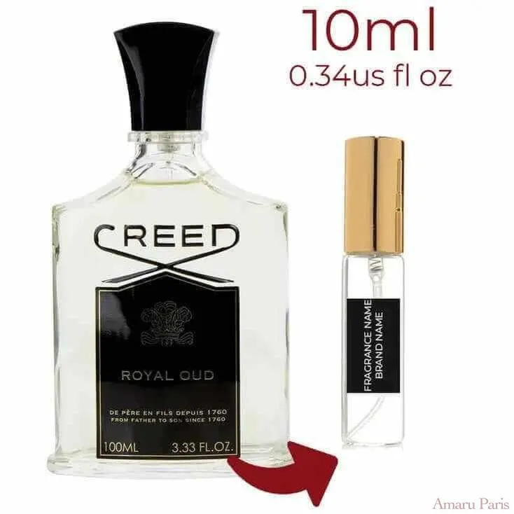 Royal Oud Creed for women and men Decant Fragrance Samples