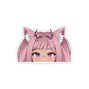 Saintsakura Peeker Sticker