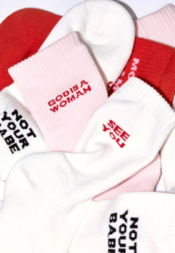 SaintSass - God Is A Woman - Socks