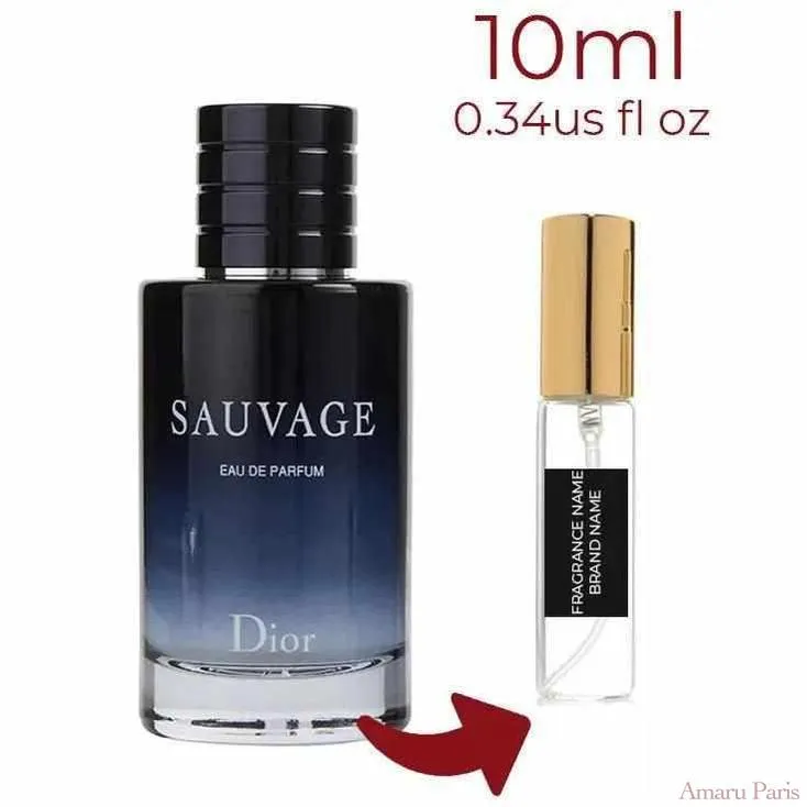 Sauvage Dior for men Decant Fragrance Samples