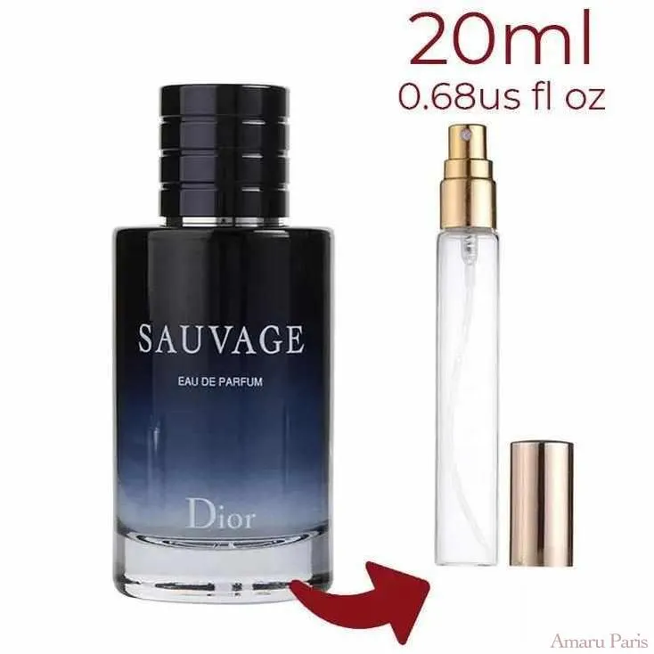 Sauvage Dior for men Decant Fragrance Samples
