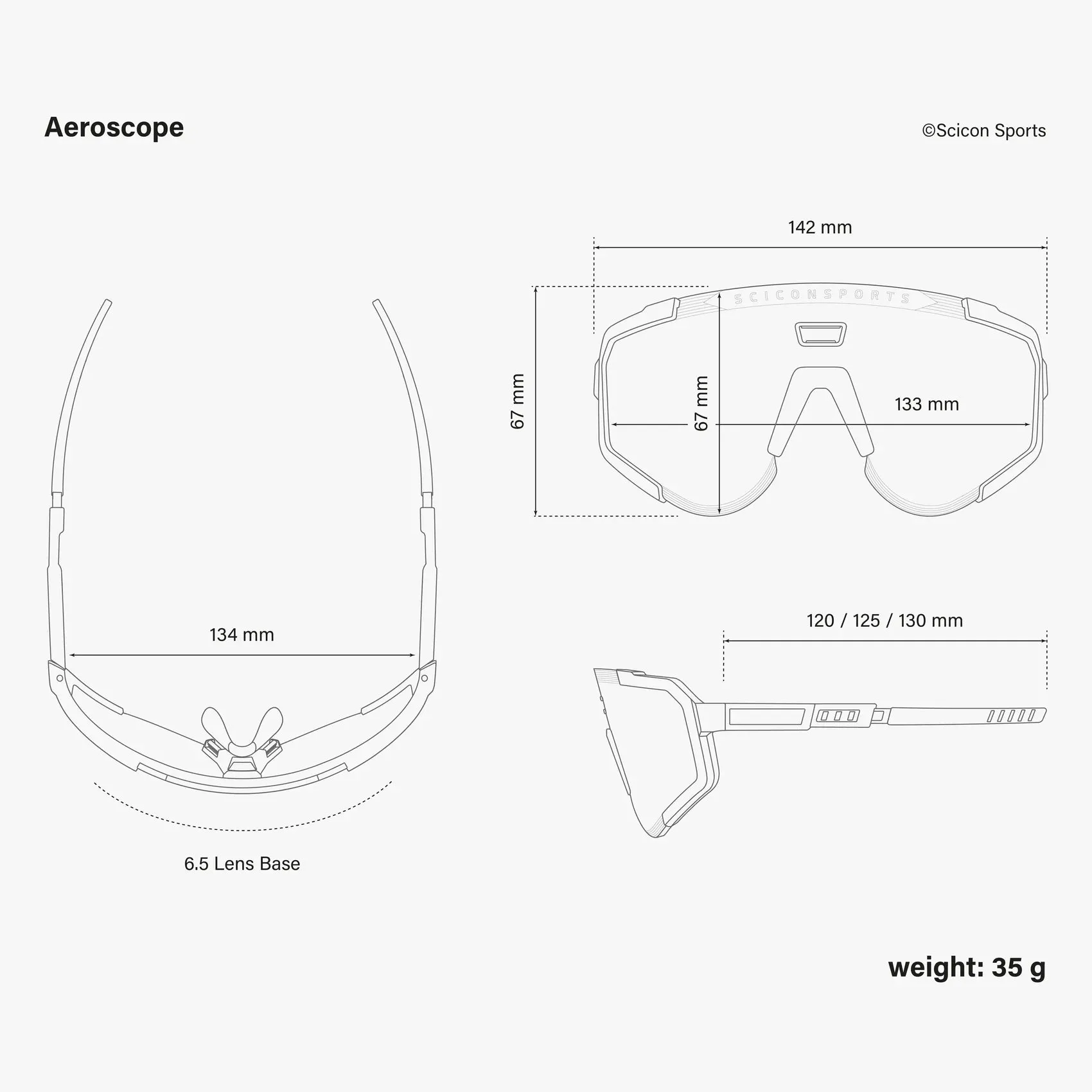 Scicon Aeroscope sunglasses - Anthracite Multimirror bronzo