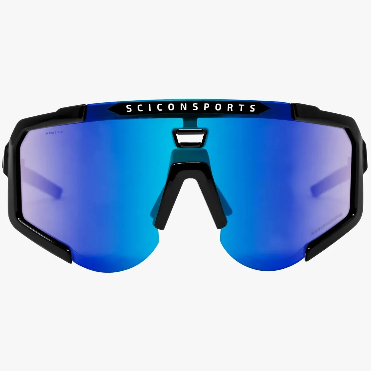 Scicon Aeroscope sunglasses - Black Multimirror blue