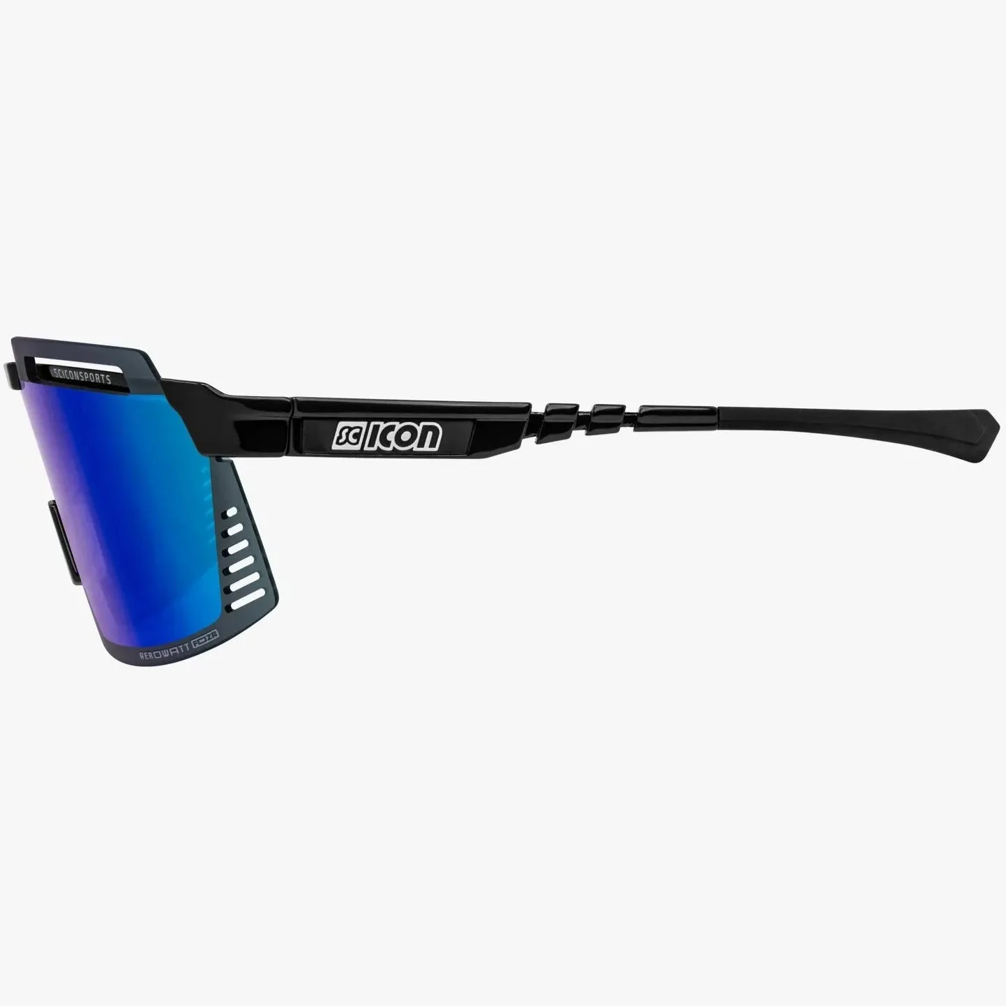 Scicon Aeroscope sunglasses - Black Multimirror blue