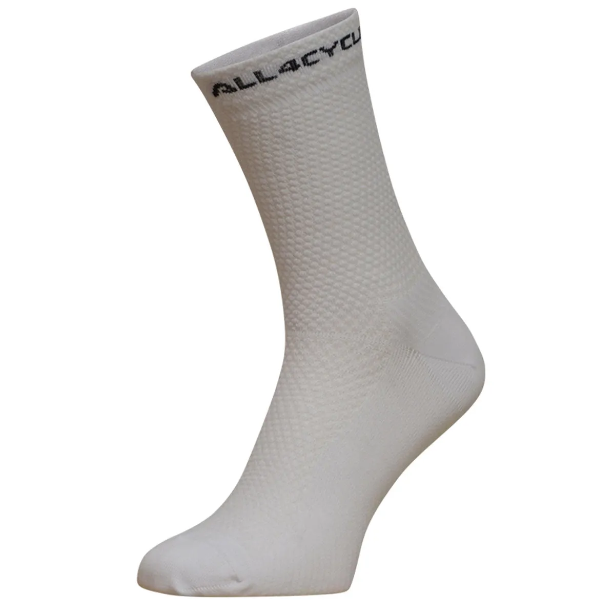 Socks All4cycling 15 cm - White