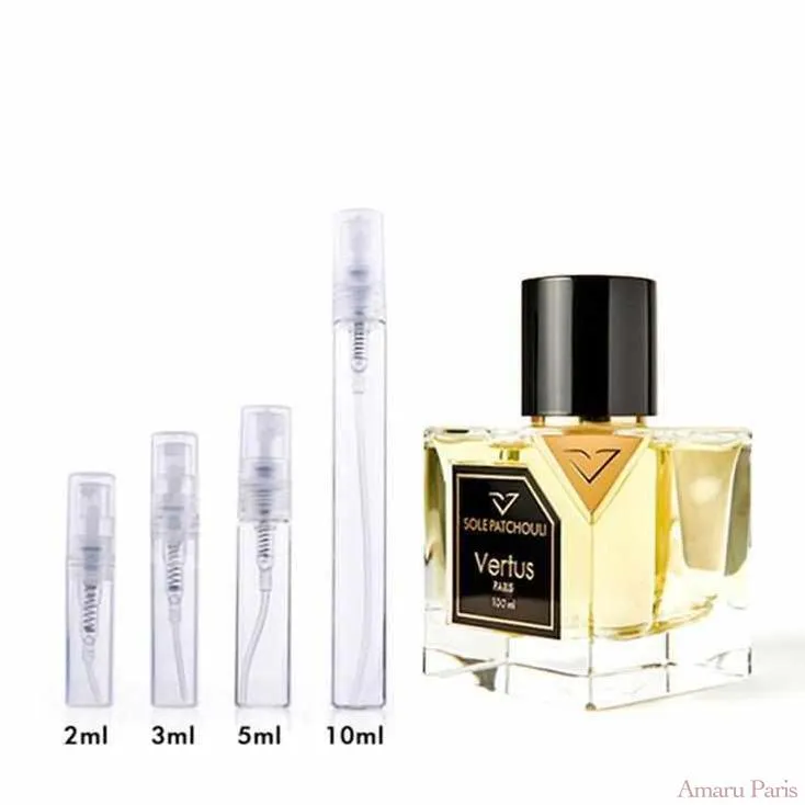Sole Patchouli Vertus for women and men Decant Samples