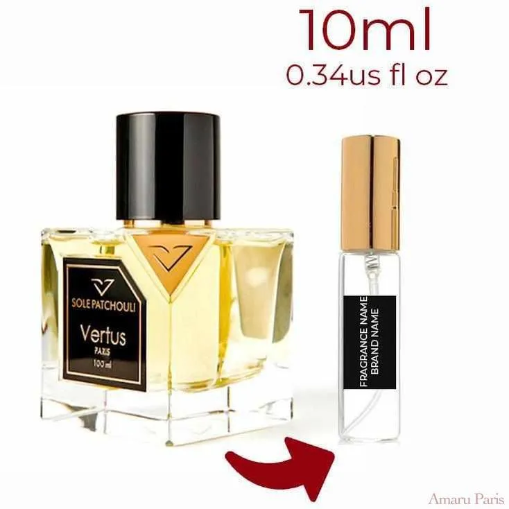 Sole Patchouli Vertus for women and men Decant Samples