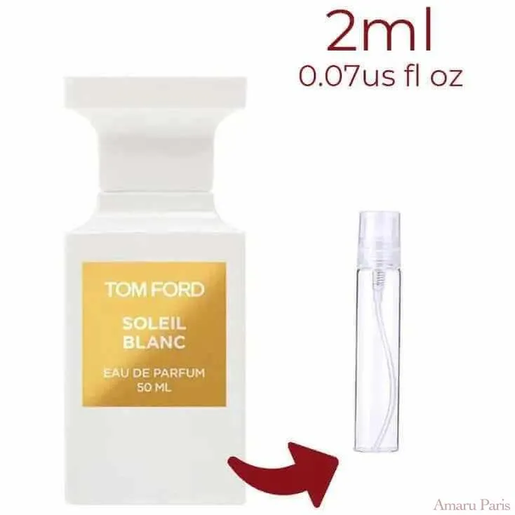 Soleil Blanc Tom Ford for women and men Decant Fragrance Samples