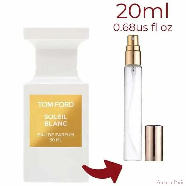 Soleil Blanc Tom Ford for women and men Decant Fragrance Samples