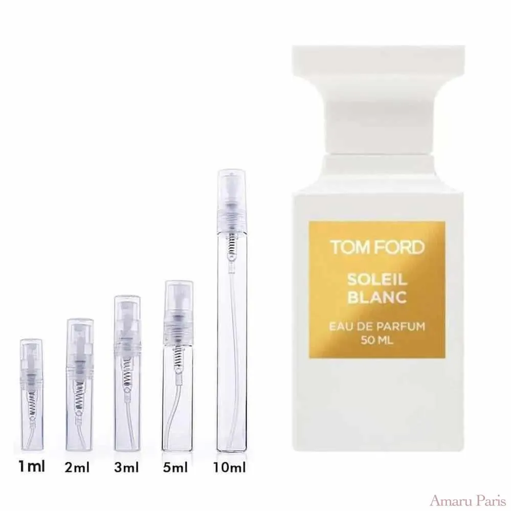 Soleil Blanc Tom Ford for women and men Decant Fragrance Samples