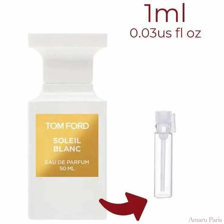 Soleil Blanc Tom Ford for women and men Decant Fragrance Samples