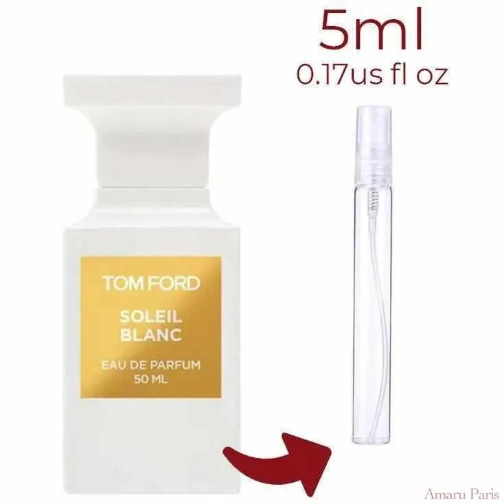 Soleil Blanc Tom Ford for women and men Decant Fragrance Samples