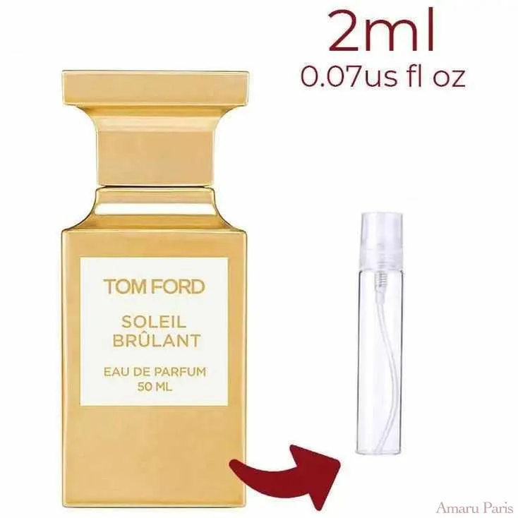 Soleil Brûlant Tom Ford for women and men Decant Fragrance Samples