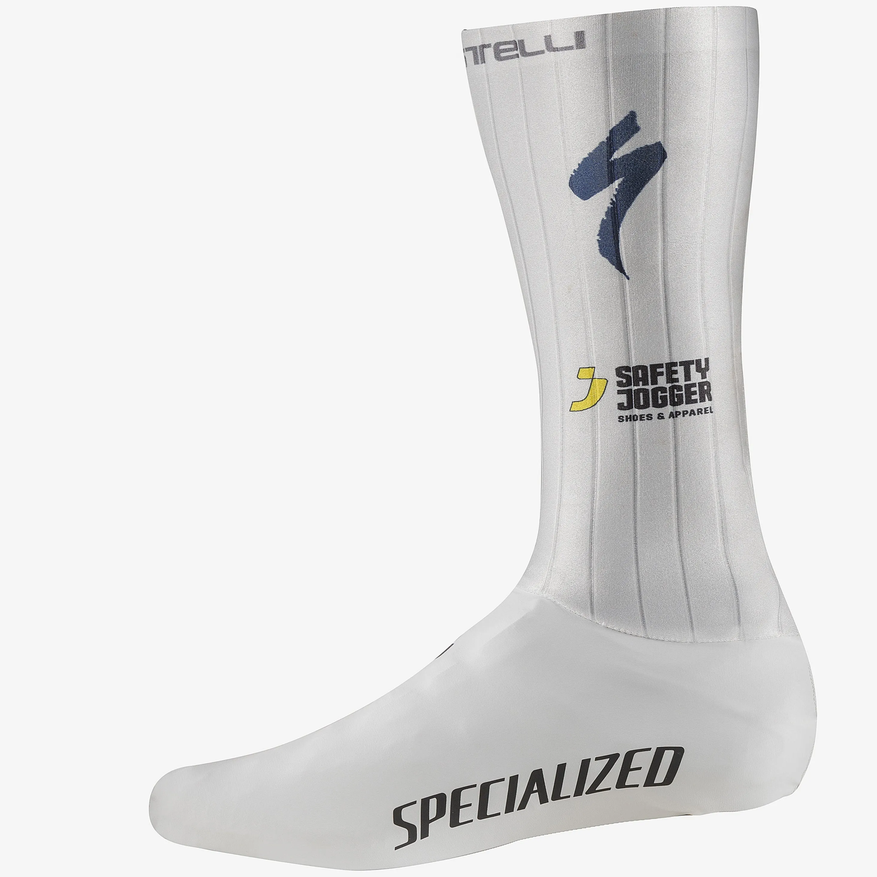 Soudal Quick-Step 2025 Fast Feet 2 TT Castelli shoe cover 