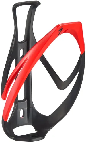 Specialized Rib Cage II Bottle Cage (Matte Black/Flo Red)