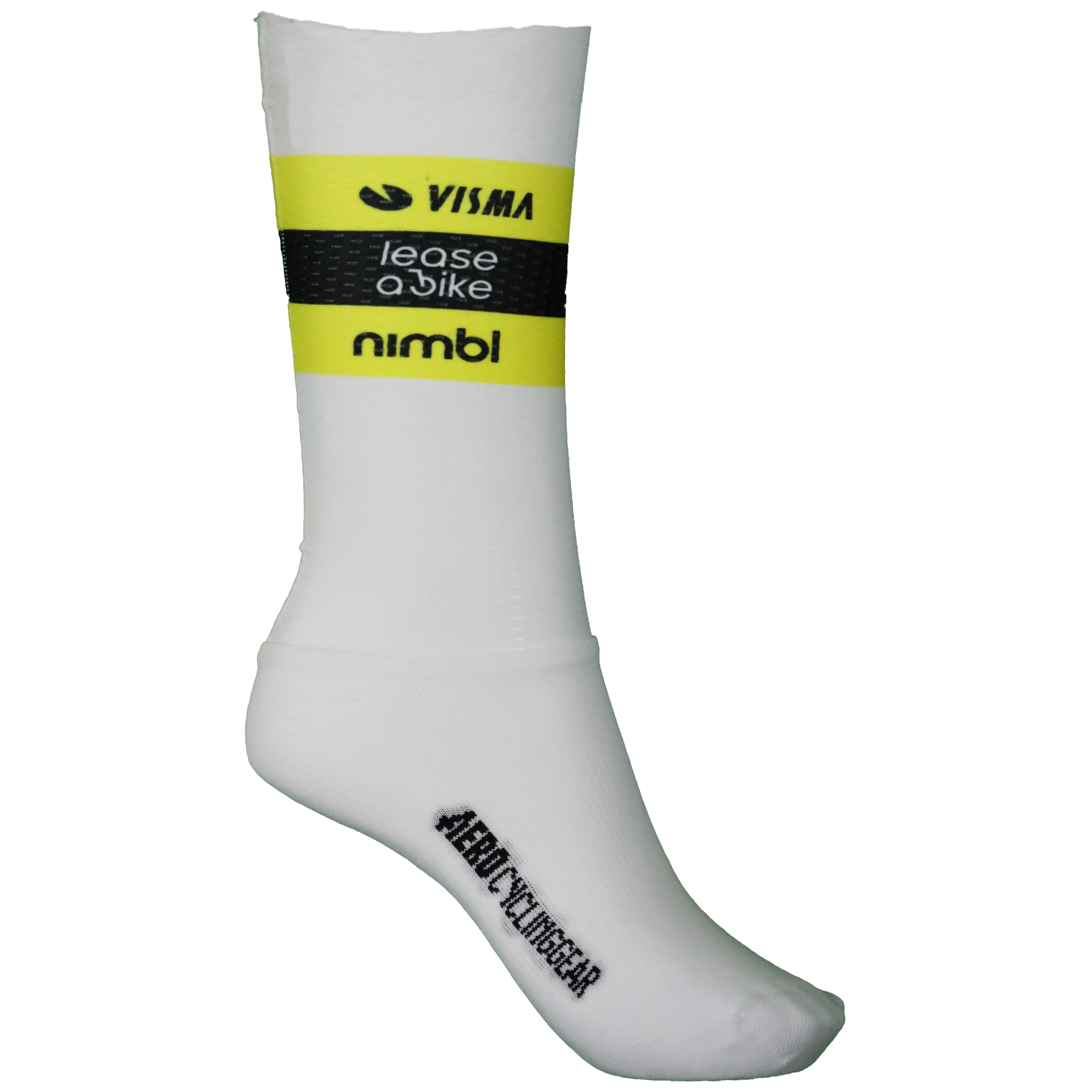 Team Visma Lease a bike 2025 Premium Aero socks