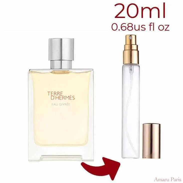 Terre d'Hermes Eau Givree Hermès for men Decant Samples