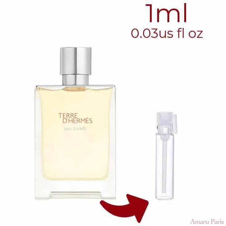 Terre d'Hermes Eau Givree Hermès for men Decant Samples