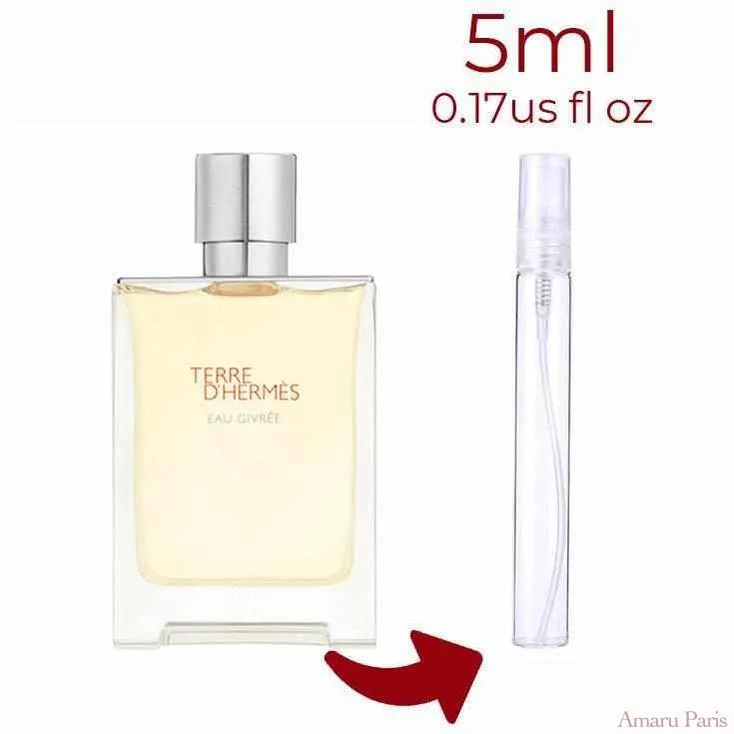 Terre d'Hermes Eau Givree Hermès for men Decant Samples