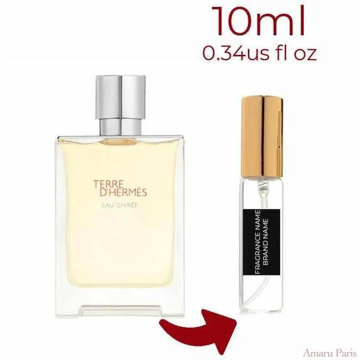 Terre d'Hermes Eau Givree Hermès for men Decant Samples