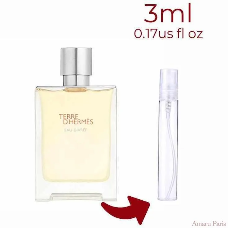 Terre d'Hermes Eau Givree Hermès for men Decant Samples