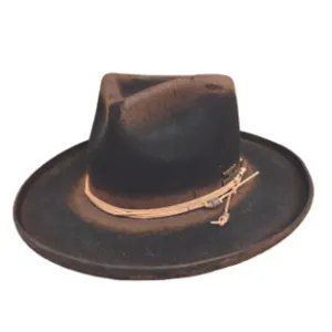 Texas Outlaw Black Bullhide Hat