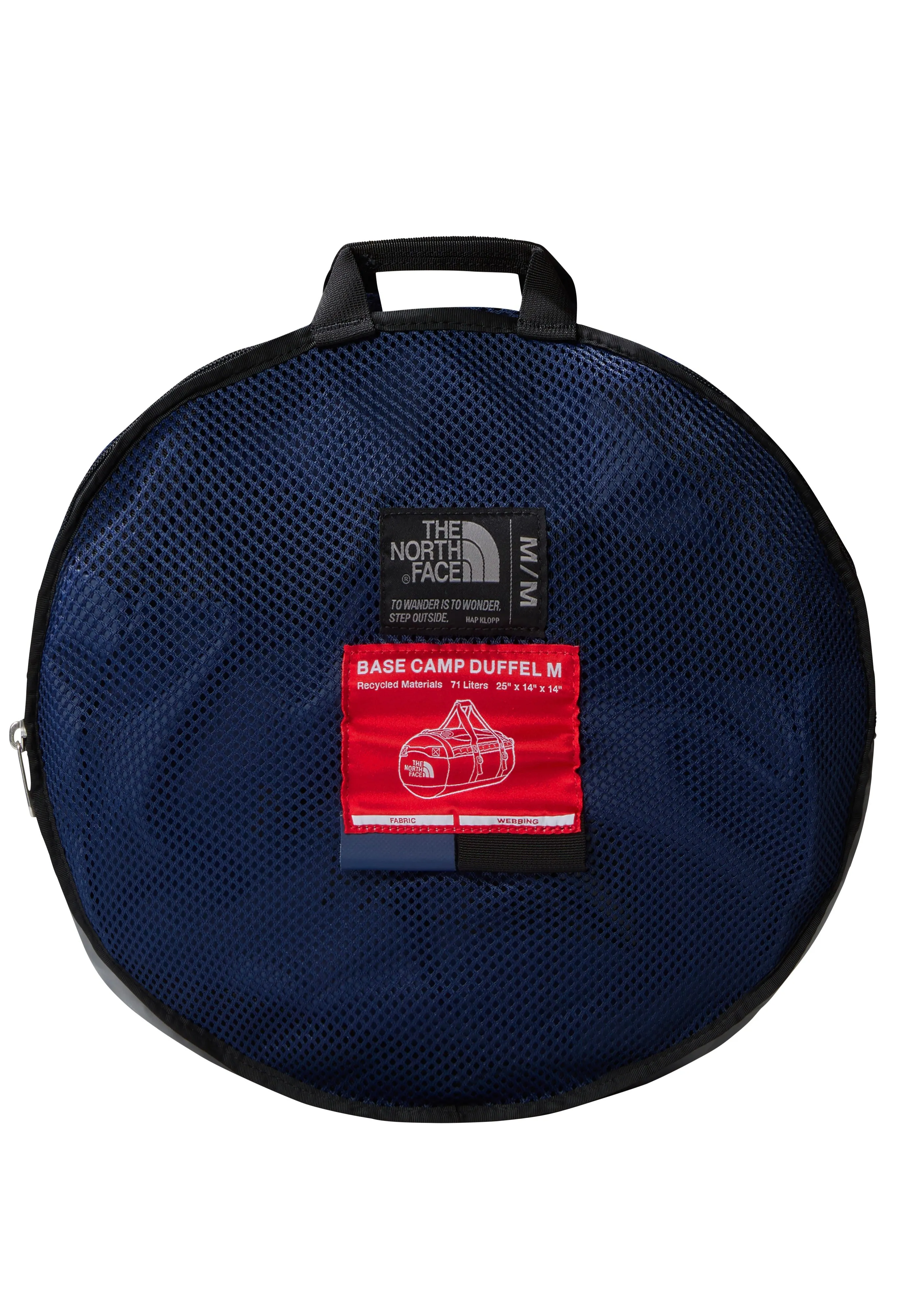 The North Face - Base Camp Duffel M Summit Navy/TNF Black - Dufflebag