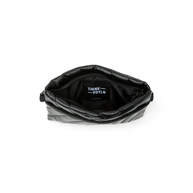 Think Royln Diagonal Bum Bag - Black
