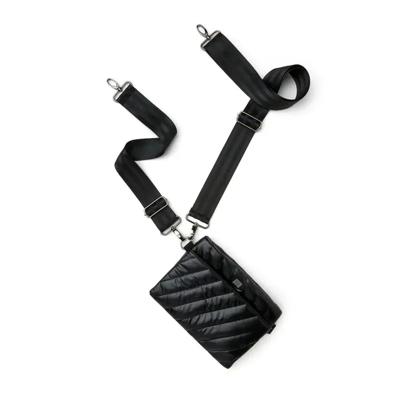 Think Royln Diagonal Bum Bag - Black