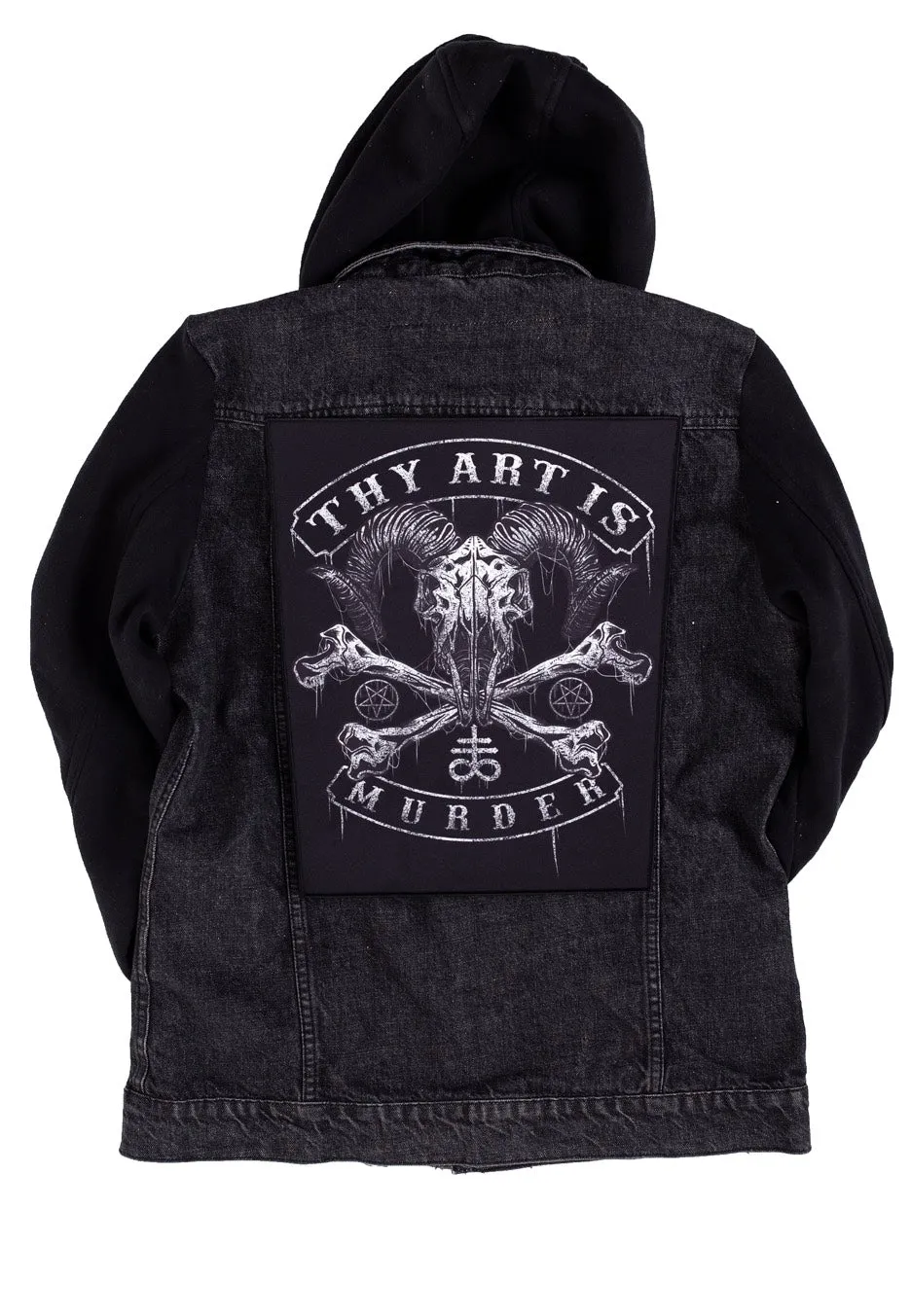 Thy Art Is Murder - Baphomet Skull - Backpatch