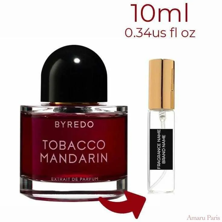 Tobacco Mandarin Byredo for women and men Decant Samples