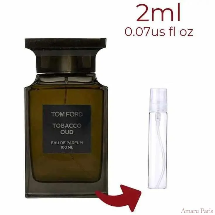 Tobacco Oud Tom Ford for women and men Decant Fragrance Samples