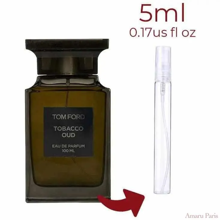 Tobacco Oud Tom Ford for women and men Decant Fragrance Samples