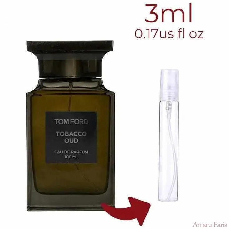 Tobacco Oud Tom Ford for women and men Decant Fragrance Samples