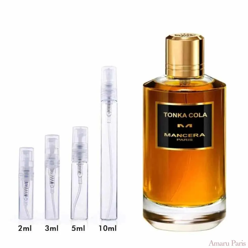 Tonka Cola Mancera for women and men Decant Fragrance Samples