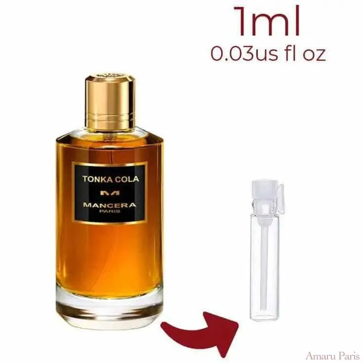 Tonka Cola Mancera for women and men Decant Fragrance Samples