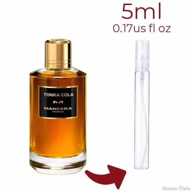 Tonka Cola Mancera for women and men Decant Fragrance Samples