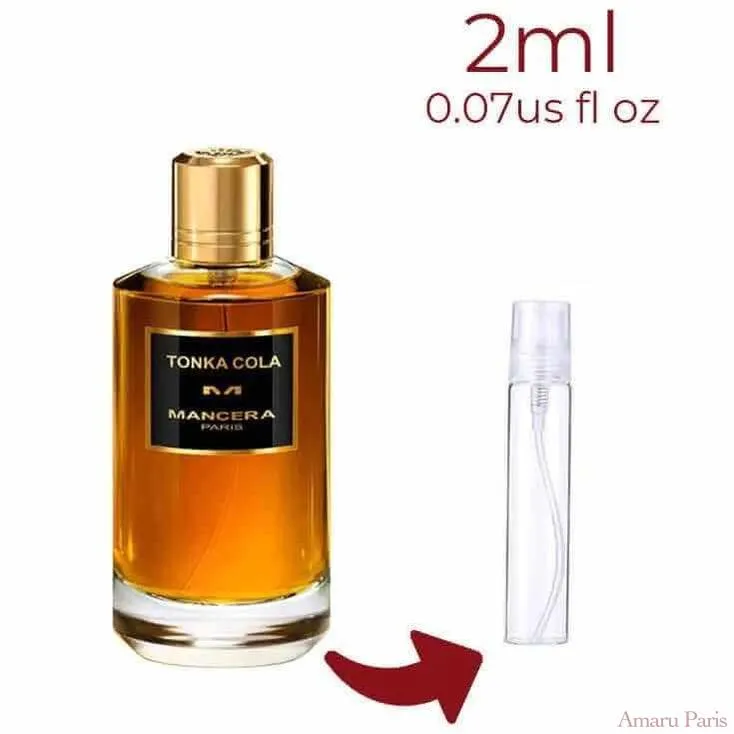 Tonka Cola Mancera for women and men Decant Fragrance Samples