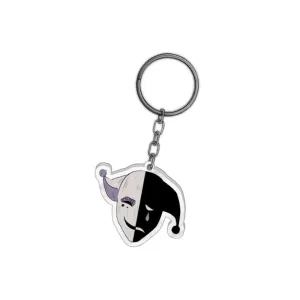 TraderViz Jester Mask Keychain