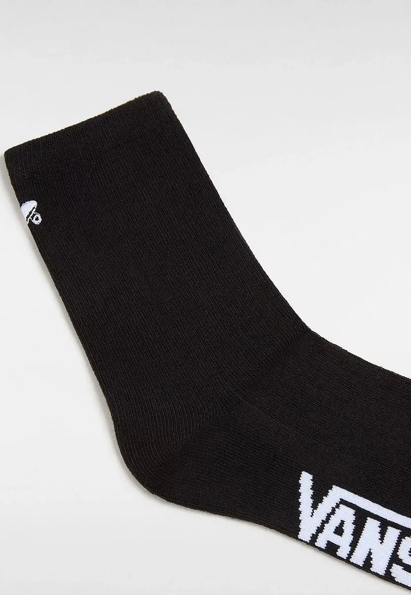 Vans - Kickin It Crew 6.5-10 Black - Socks