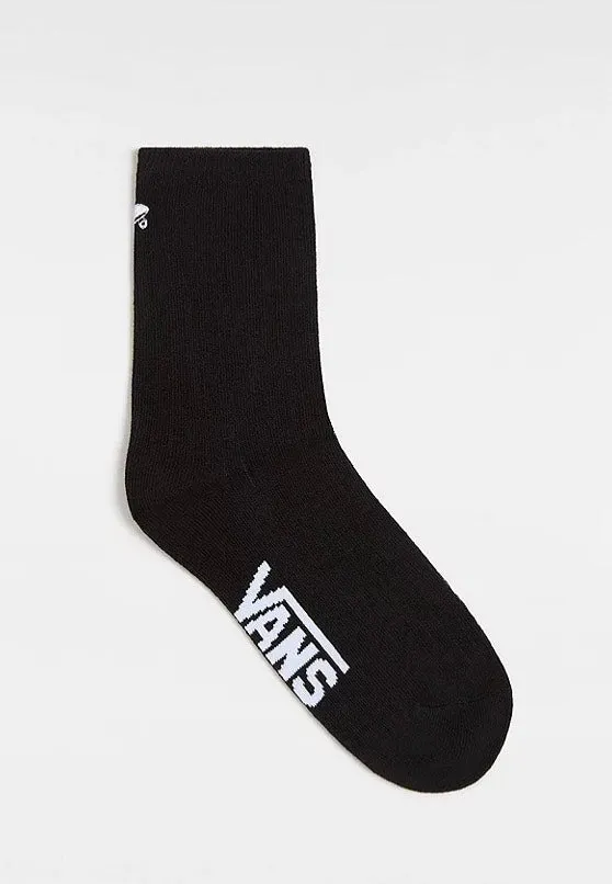 Vans - Kickin It Crew 6.5-10 Black - Socks